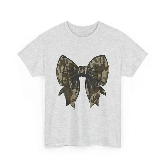 Camouflage Old Camo Bow Camo Coquette Bow Hunting Women Girl T-Shirt Unisex S-5XL Hot Trending Shirt, Vintage Birthday Gift