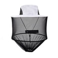 thumbnail image 1 of Camouflage Outdoor Fishing Sunproof Anti Mosquito Mesh Hat Face Protective Cap-Leaf Camouflage, 1 of 2