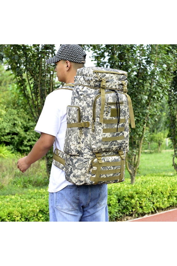 Camouflage Outdoor Mountaineering Backpack
