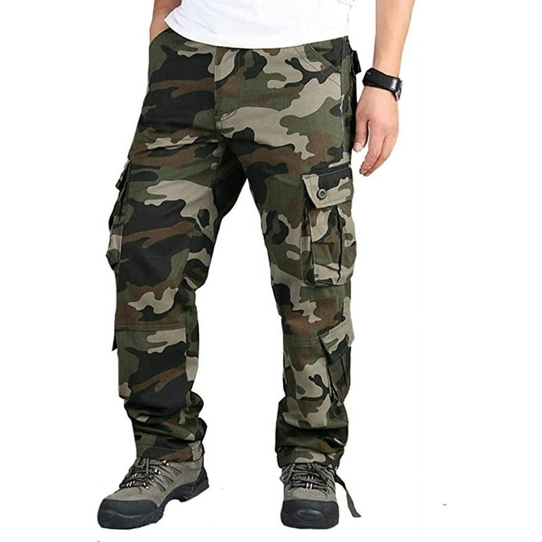 Camouflage Pants Military Clothing Fatigues BDU's Camo Cargo Pants