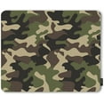 thumbnail image 1 of Camouflage Pattern Square Non Slip Rubber Base Mousepad Green Brown Black Texture Mouse Pads for Computers Laptop Office Desk Accessories Mouse pad 9.5x7.9 Inch, 1 of 5