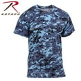 thumbnail image 1 of Camouflage Polyester Performance T-Shirt, Sky Blue Digital Camo, 1 of 2