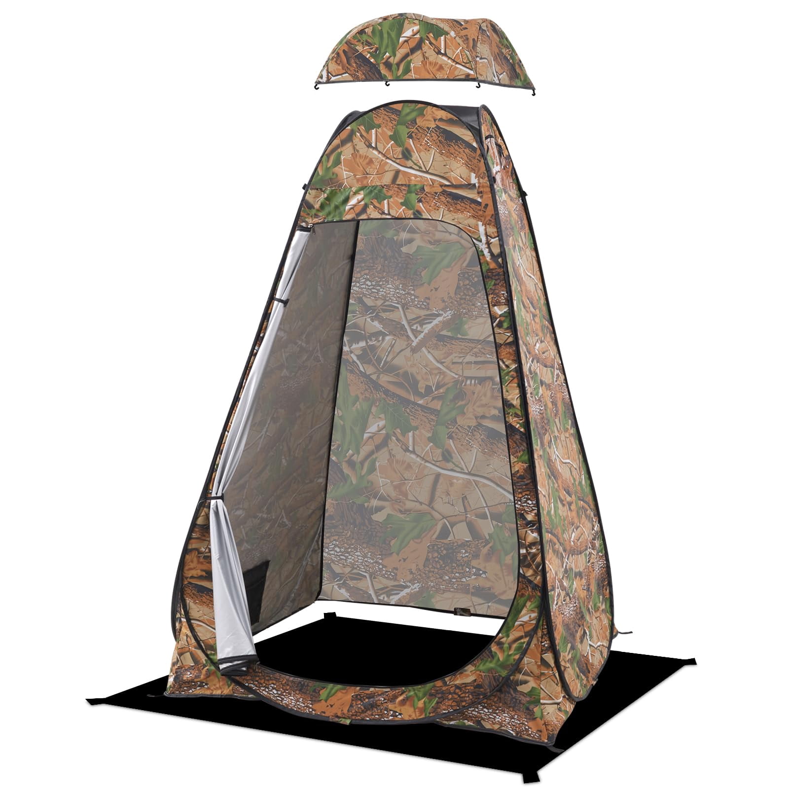Camouflage Pop Up Portable Camping Shower Tent Changing Bathroom Pod ...