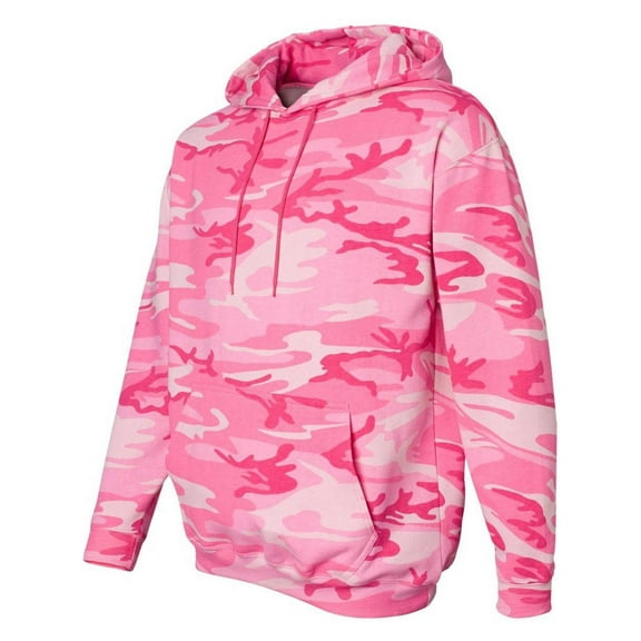 Camouflage Pullover Hooded Sweatshirt