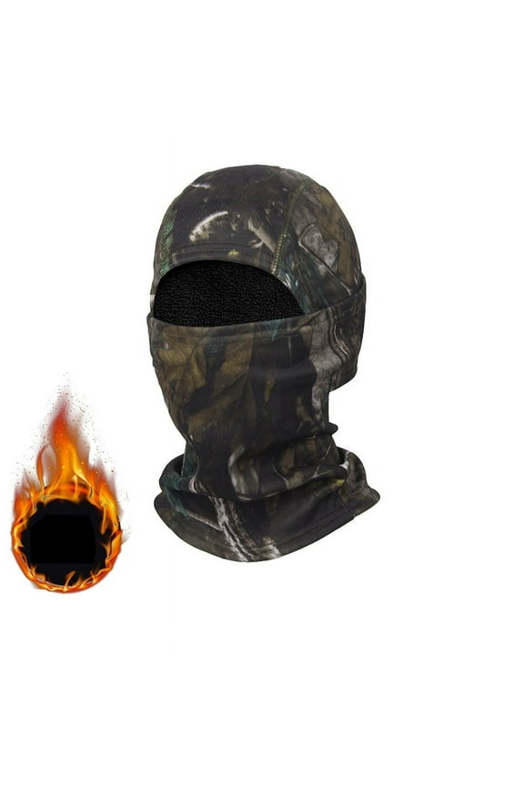 Camouflage Ski Balaclava Winter Balaclava Face Mask Hunting Ski Mask Cold Weather Balaclava for Motorcycle Cycling