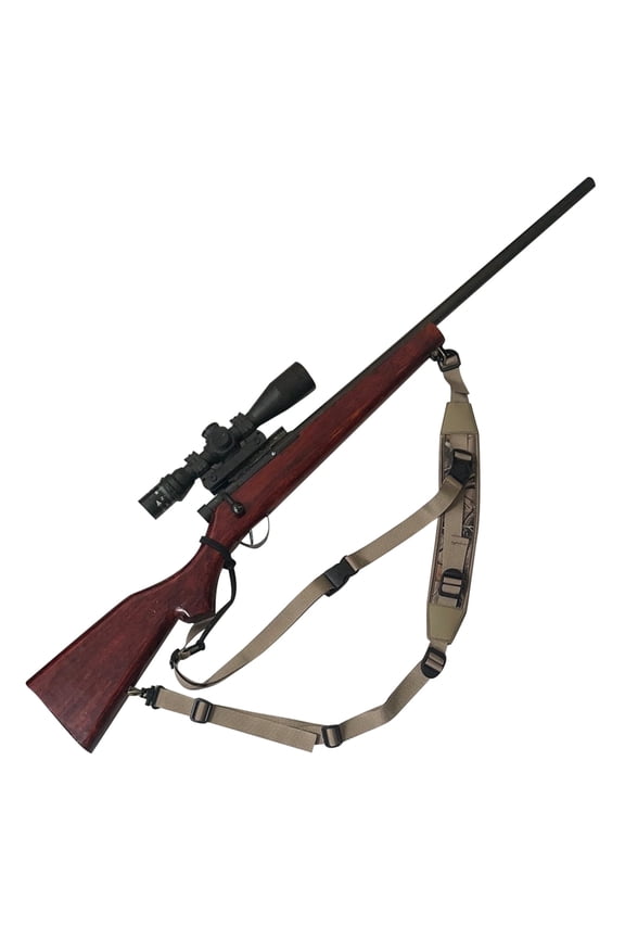 Camouflage Sling for Hunting, 3-Point Quick Release Adjustable Gun Sling, 1" Padded Shoulder Strap with Metal Swivels, 22-53 inch (55-134cm)
