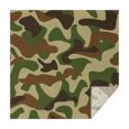 thumbnail image 1 of Camouflage Square Tablecloth 42x42in(107x107cm) – Waterproof Polyester Printed Table Cover, Wrinkle Resistant & Washable for Kitchen Dining Picnic Party Decor, 1 of 6