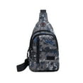 thumbnail image 1 of Camouflage Style Camouflage Sling Bag with 4 Compartments, 11.8" Tactical Crossbody Chest Pack for Outdoor Activities, Lightweight Multi-Way Shoulder Bag, 1 of 6