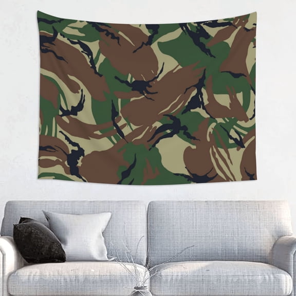 Camouflage Tapestry Aesthetic Tapestry Wall Hanging For Room Bedroom Dorm Room Decor 29x37 Inches