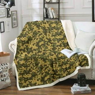 Sherpa Camo Blanket