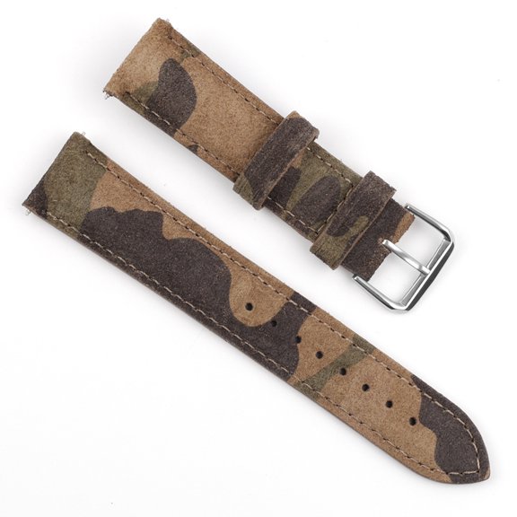 Camouflage Velvet Watch Strap 18mm 20mm 22mm Watchband Fit For Samsung Watch Strap Fit For Huawei Watch