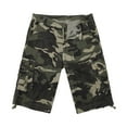 Camouflage Weekend MidLength Big & Tall Leisure Men'S Cargo Pants, Men