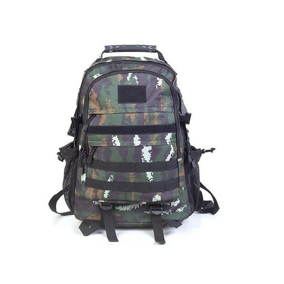 Camouflage outdoor sports backpack,Forest Green