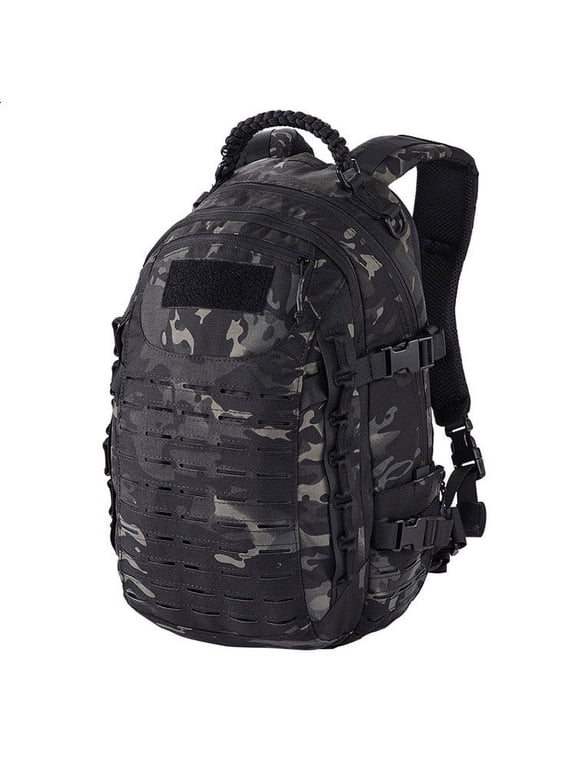 Camouflage tactical backpack,MultiCam Black