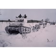 thumbnail image 1 of Camouflaged U.S. Tanks And Infantrymen History (36 x 24), 1 of 2