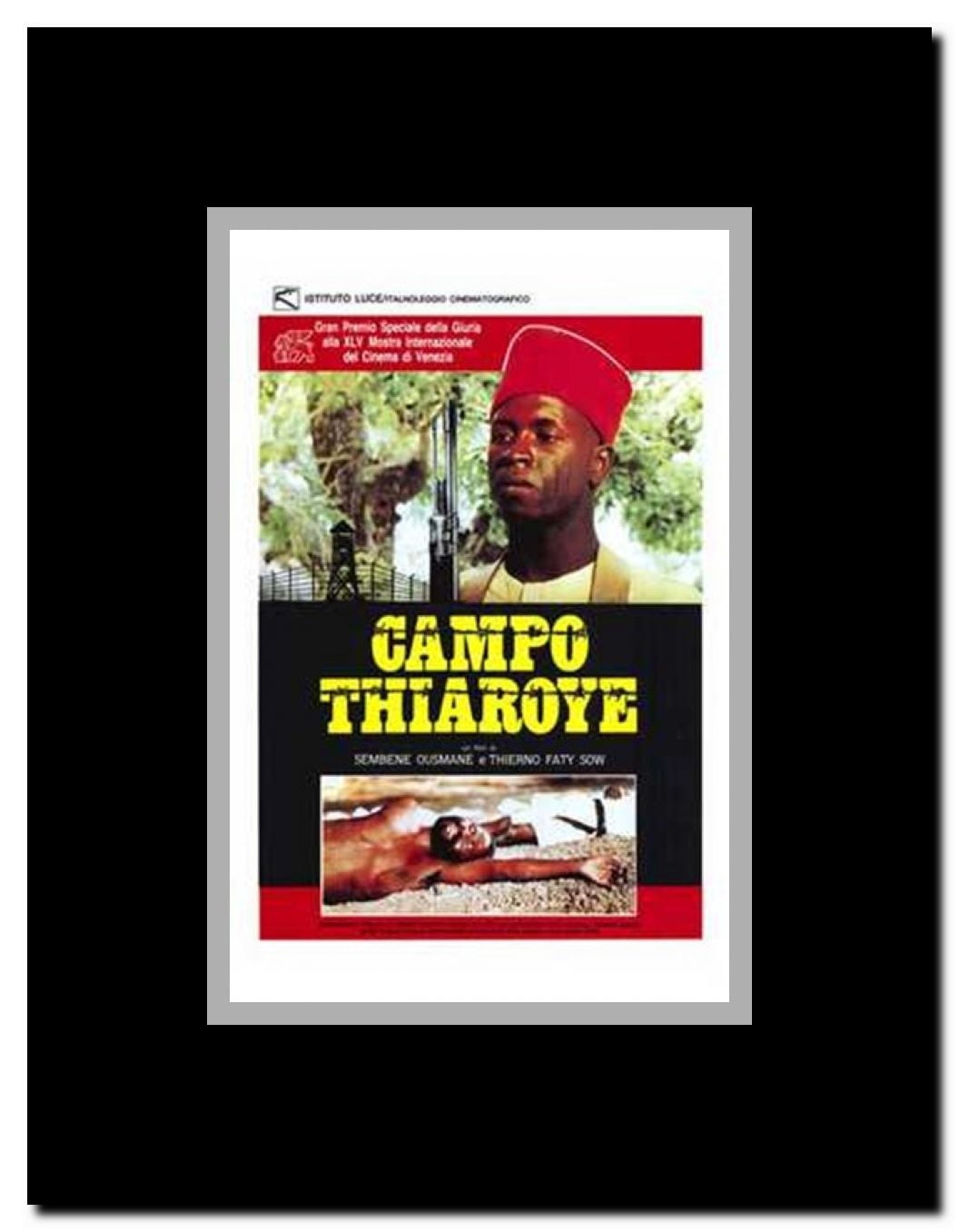 Camp At Thiaroye Framed Movie Poster