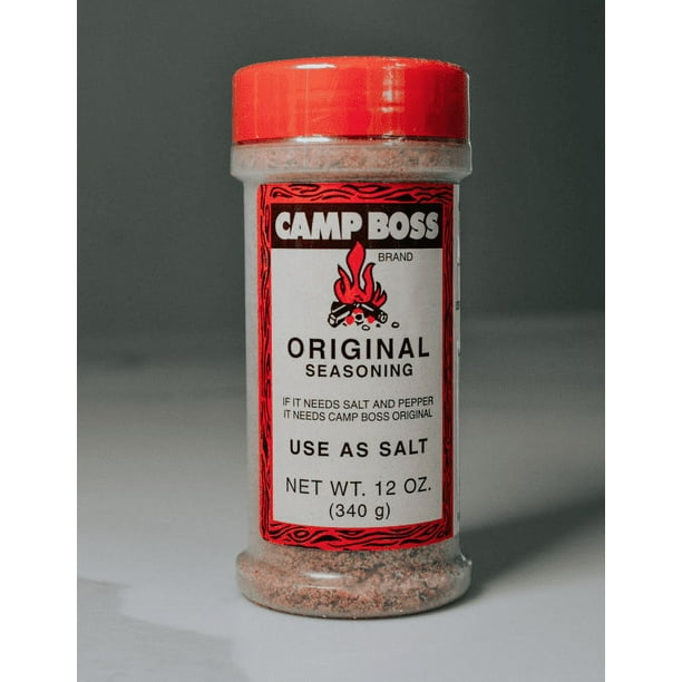 Camp Boss Original Seasoning 12 oz. Use as a Flavorful Salt