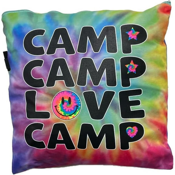 Camp Bunk Kids Autograph Pillows A Great Pre-Camp Gift for Boys Or Girls (Camp Love Smiley)…