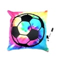 thumbnail image 1 of Camp Bunk Kids Autograph Pillows A Great Pre-Camp Gift for Boys Or Girls(Tye Dye Soccer), 1 of 1