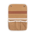thumbnail image 1 of Armchair Canvas Hanging Bag Camp Chair Side Storage Bag Multi Pocket Outdoor Furniture Accessories, 1 of 9