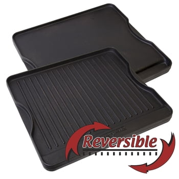 Camp Chef Cast Iron Reversible Griddle and Grill Cook Top, 14x16, CGG16B