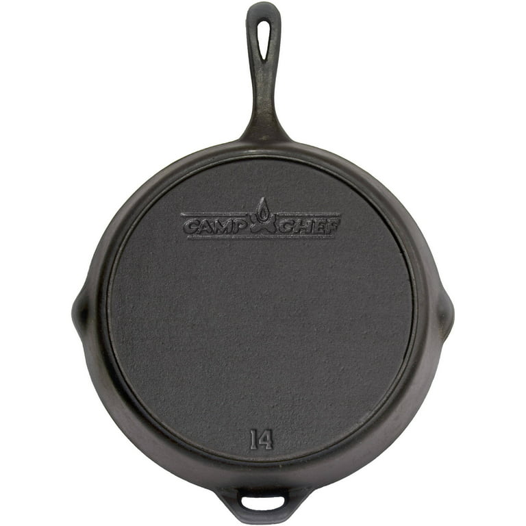 https://i5.walmartimages.com/seo/Camp-Chef-Cast-Iron-Skillet-14-Inch-SK14-End-Grab-Handle-Dual-Pour-Spouts_bf1568e0-a289-46a7-aa14-8defb717d9d8_1.8454492882842f0855778691380ca502.jpeg?odnHeight=768&odnWidth=768&odnBg=FFFFFF