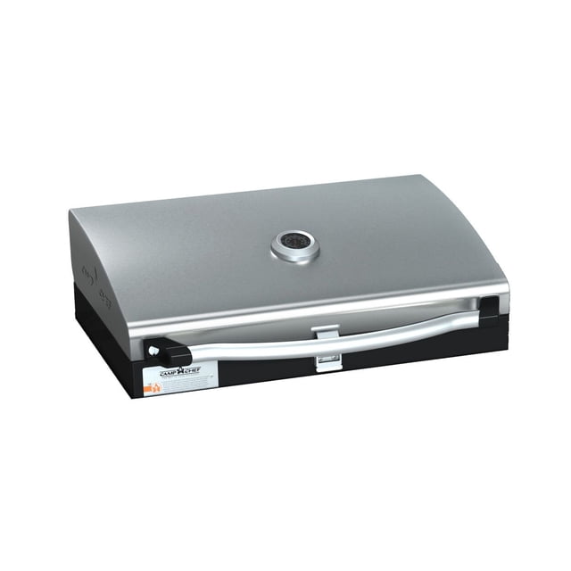 Camp Chef Deluxe Stainless Steel BBQ Grill Box, BB90LS Fits 16