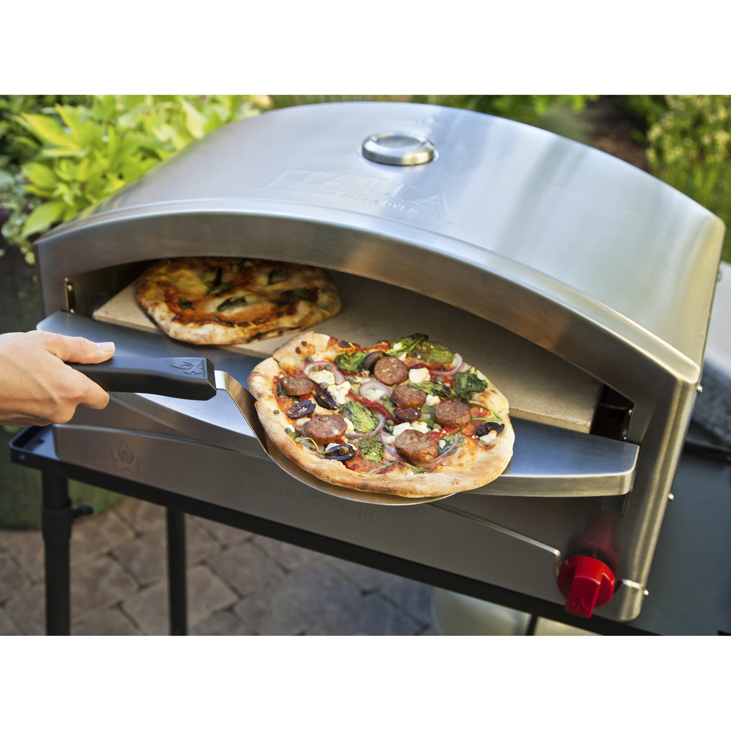 Camp Chef Italia Artisan Pizza Oven, PZOVEN, Stainless Steel Propane Outdoor Cooker - image 1 of 5