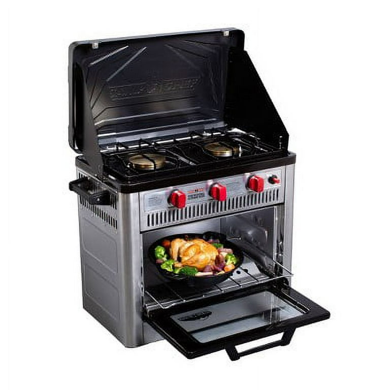 Camp Chef Professional Outdoor Oven COVENT Thermostat Controlled Propane 2 Burner Range Walmart
