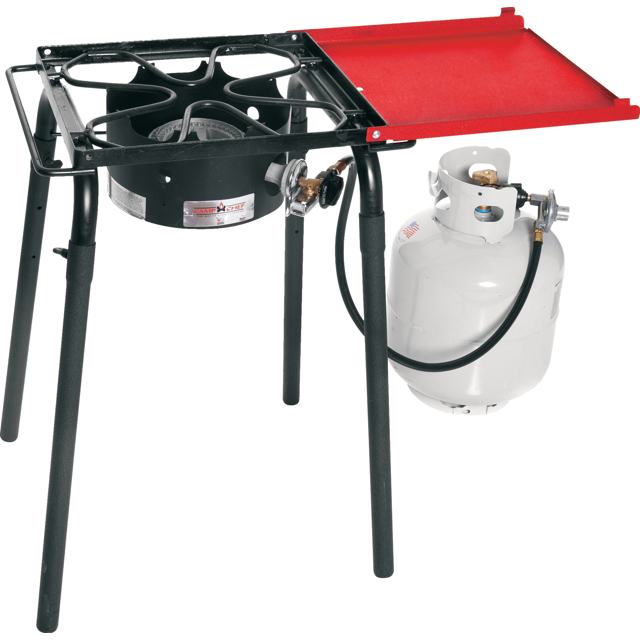 Camp Chef Propane Explorer 1X Stove, Features One 30,000 BTU Burner