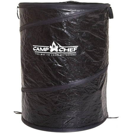 Camp Chef Spring Loaded Multi Purpose Collapsible Garbage Can - GCAN, 35 gallon Capacity
