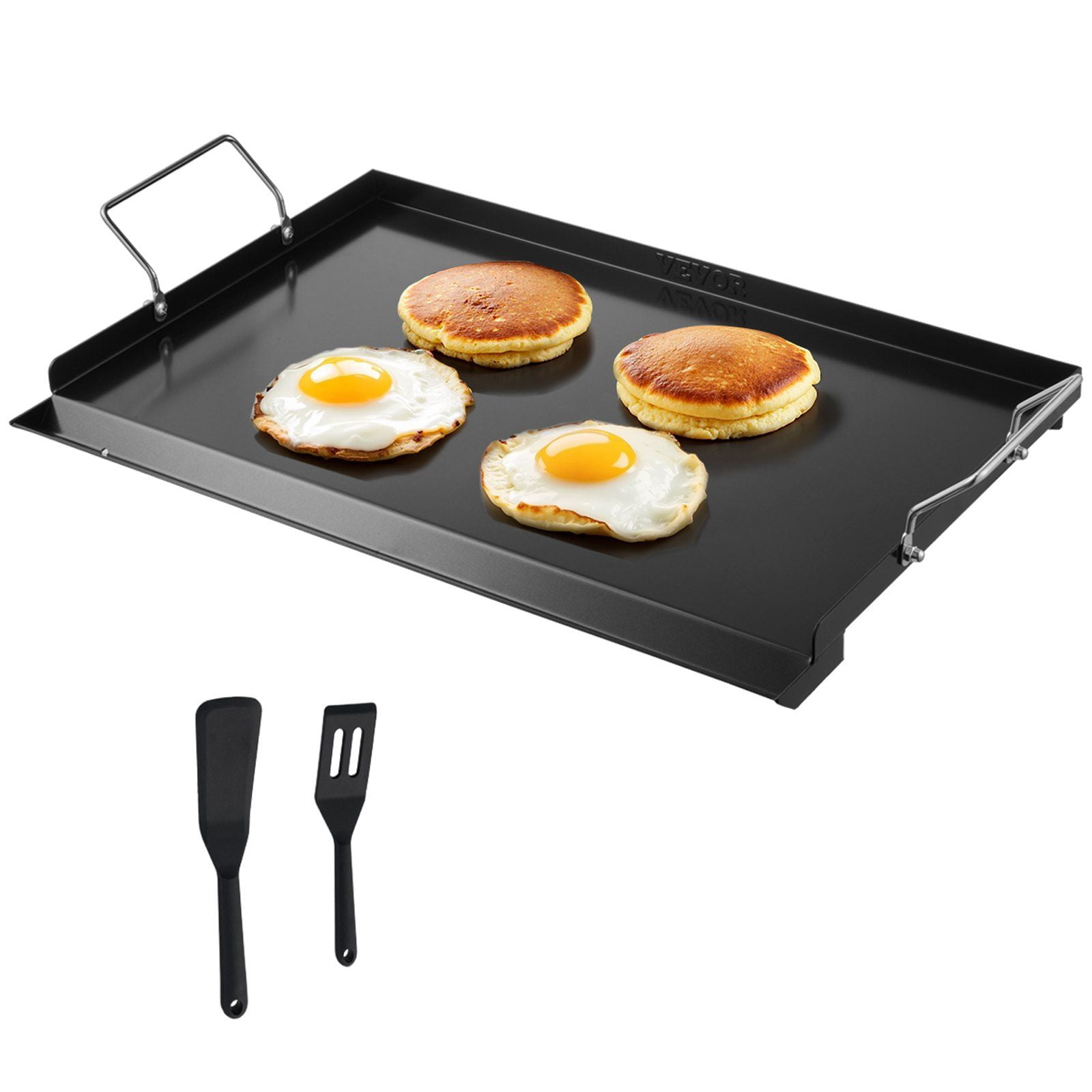 Camp Chef Style Flat Top Grill Griddle, 24-Inch by 16-Inch Carbon Steel, for Outdoor BBQ and Kitchen Stove