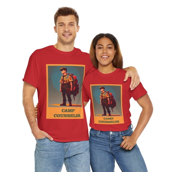 Camp Counselor Heavy Cotton T-Shirt