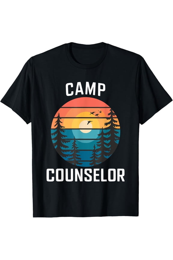 Camp Counselor Shirt Camper Summer Camping Staff T-Shirt