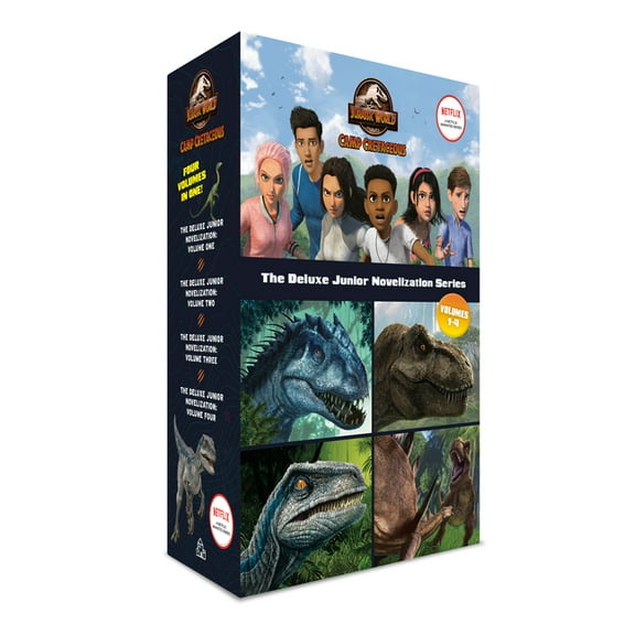 Camp Cretaceous: The Deluxe Junior Novelization Boxed Set (Jurassic World: Camp Cretaceous), (Paperback)