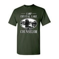 thumbnail image 1 of Camp Crystal Lake Counselor 1935 Summer TV Parody Funny DT Adult T-Shirt Tee, 1 of 2