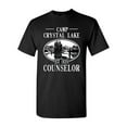 thumbnail image 1 of Camp Crystal Lake Counselor 1935 Summer TV Parody Funny DT Adult T-Shirt Tee, 1 of 2