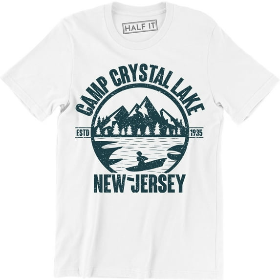 Camp Crystal Lake Estd 1935 Jersey - Friday Halloween Men Tee Shirt