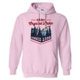 thumbnail image 1 of Camp Crystal Lake Hoodie Sweatshirt Unisex 4X-Large Pink, 1 of 5