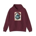 thumbnail image 1 of Camp Crystal Lake Horror  Hoodie - Jason's Silhouette Japanese Temple, 1 of 4