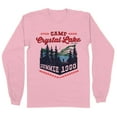 thumbnail image 1 of Camp Crystal Lake Long Sleeve Shirt Unisex 2X-Large Pink, 1 of 5