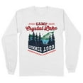thumbnail image 1 of Camp Crystal Lake Long Sleeve Shirt Unisex Large White, 1 of 5