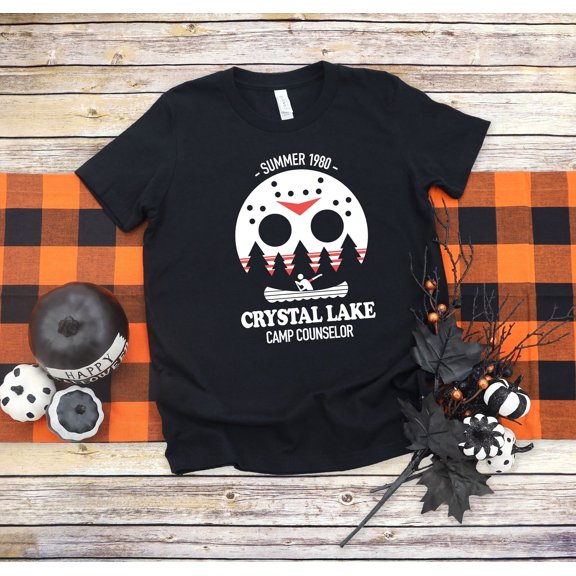 Camp Crystal Lake Shirt Camp Counselor Shirt Friday 13th Shirt Jason Hockey Shirt Hallowee