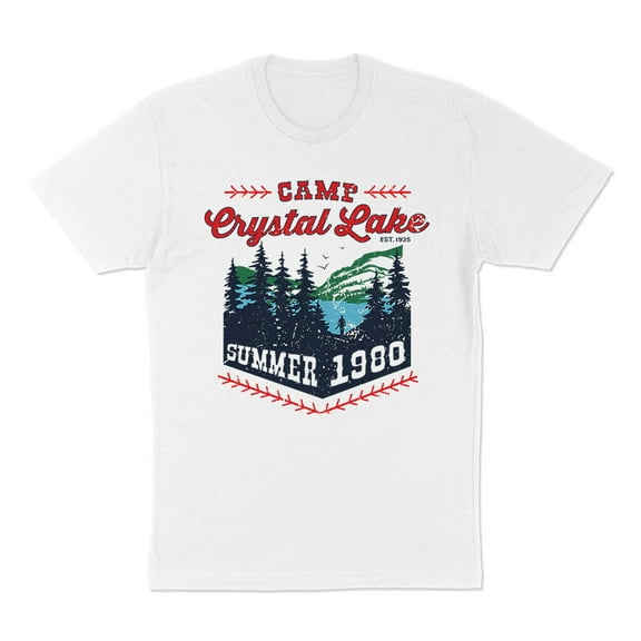 Camp Crystal Lake Shirt Unisex Large White