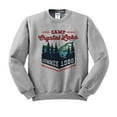 thumbnail image 1 of Camp Crystal Lake Sweatshirt Unisex 2X-Large Grey, 1 of 5