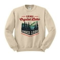thumbnail image 1 of Camp Crystal Lake Sweatshirt Unisex Small Sand, 1 of 5