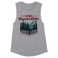 thumbnail image 1 of Camp Crystal Lake Women's Muscle Tank 2X-Large Heather Grey, 1 of 5