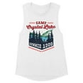 thumbnail image 1 of Camp Crystal Lake Women's Muscle Tank Small White, 1 of 5