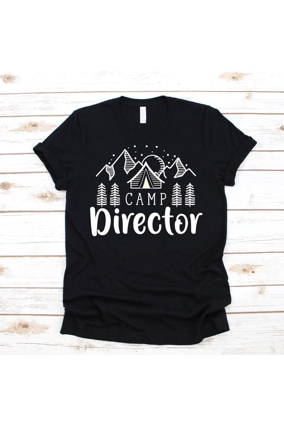 Camp Director Camping Coordinator Summer Camp Job Graphic Novelty T Shirt,for unisex up to size 5XL