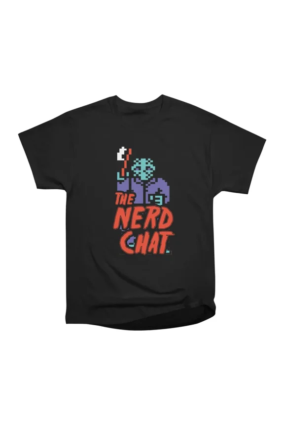 Camp Fun Nerd Chat Logo T-Shirt Tee Gift For Him Merch For Her Apparel For Friend